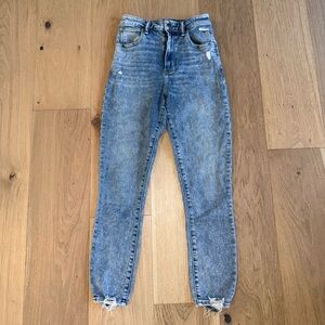 Abercrombie & Fitch Curve Love Super Skinny High Rise Jeans